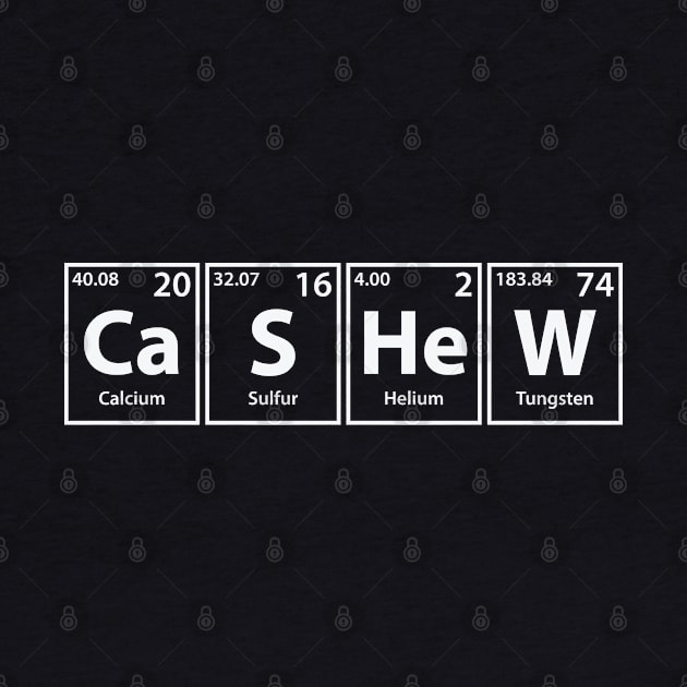 Cashew (Ca-S-He-W) Periodic Elements Spelling by cerebrands